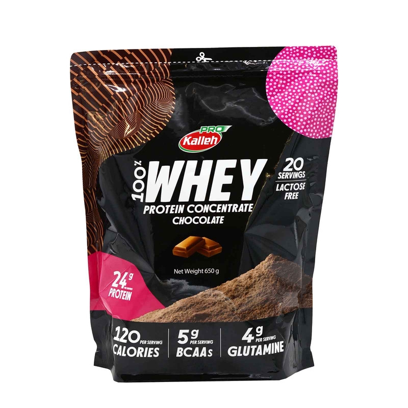 قیمت و خرید پودر پروتئین وی با طعم شکلات کاله پرو - 650 گرم