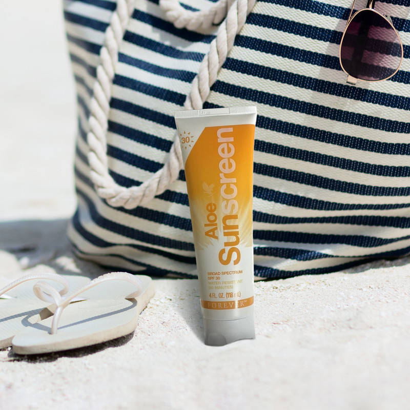 قیمت و خرید کرم ضد آفتاب بی‌رنگ فوراور لیوینگ پروداکتس، SPF 30، مدل 01