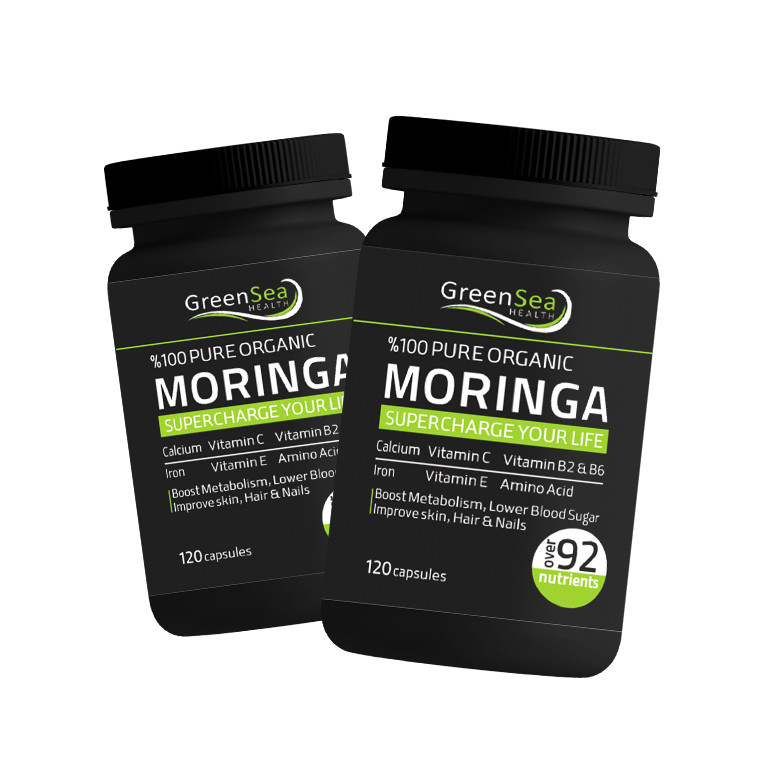 قیمت و خرید قرص دمنوش مورینگا گرین سی هلث بسته 120 عددی