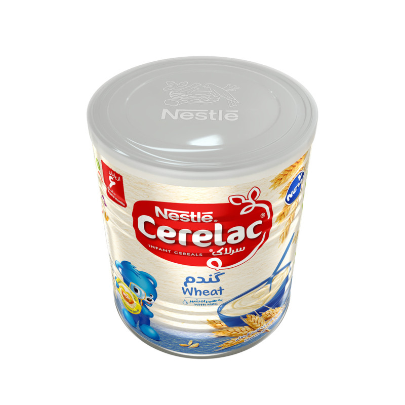 قیمت و خرید غذای کودک گندم سرلاک - 400 گرم