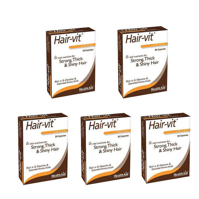 قیمت و خرید کپسول هیرویت هلث اید بسته 5 عددی